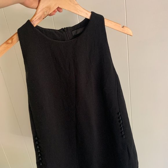 The row black wool dress top US 4 - Picture 2 of 6